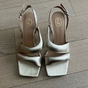 ASH Women's Gold Sandals